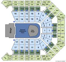 what section is the best to view a concert at mgm grand