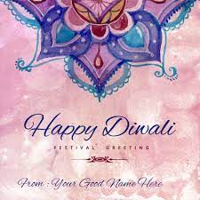 Hand Painting Festival Background For Diwali With My Name Write Wishes Greeting Card Happy Diwali Photos Diwali Photos Diwali Images
