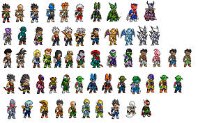 Dbz S By Blzofozz Deviantart Com On Deviantart Anime Pixel Art Pixel Art Design Pixel Art