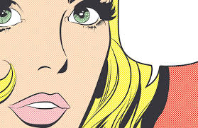 Create stunning bespoke wall art. Pop Art Girl Wallpaper Mural Hovia Nz