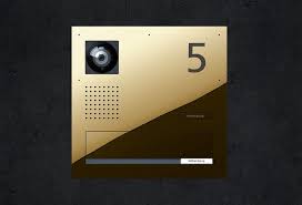 Sss Siedle Classic Custom Large Format Door Station A Design Statement Turschilder Schilder