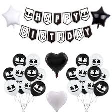 Check out our theme decorations selection for the very best in unique or custom, handmade pieces from our party decor shops. Dj Mask Birthday Banner Diy Birthday Party Decoration Supplies Dj Marshmallow Theme Party Supplies Kids Theme Party Decorations Favors Toys Games Banners