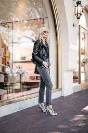 How To Wear A Leather Jacket Over 40 How To Style A Leather Jacket Black Leather Jacket Outfit Leather Jacket Outfits Leather Jacket Style