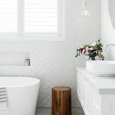 It gets old and dull seeing the same flooring. Image May Contain Plant And Indoor Hampton Style Bathrooms White Bathroom Tiles Bathroom Renovation Trends