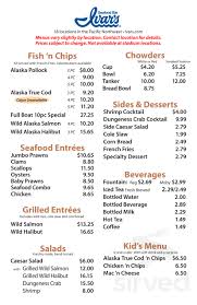 #dailyfoodie #fishtacos #ivars #seafoodfor business inquiries contact: Ivar S Seafood Bar Menu In Issaquah Washington Usa