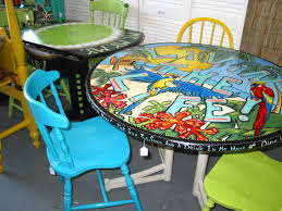 Over 90 colors or custom. Pin By Debbie Criswell Folk Art Artis On Folkartmama Beach Decor Shabby Chic Beach Cottage Hand Painted Furniture Painted Table Hand Painted Table Painted Furniture