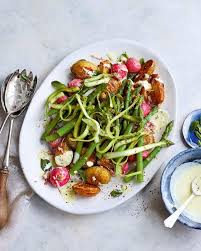 Asparagus Ham Hock And Potato Salad Recipe Delicious Magazine Recipe Potatoe Salad Recipe Delicious Magazine Asparagus Recipe