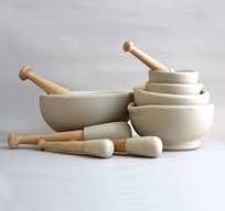 Ceramic Mortar & Pestle – Curio Spice Company