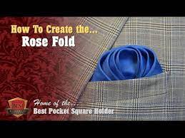 Oct 25, 2019 · lay the fabric horizontally on a table. How To Create The Rose Fold Youtube