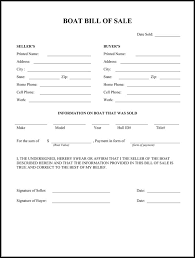 At the bottom of the page, we have templates that are customized for the requirements of each the steps below may vary slightly by state, but are generally how a bill of sale for a boat is filled out. Boat Bill Of Sale Form