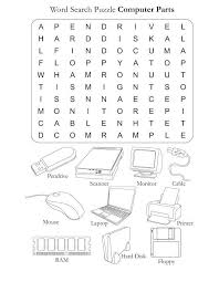 Computer Puzzles Worksheets In 2020 Computer Basics Computer Literacy Kids Computer