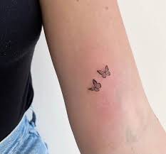 44 Butterfly Tattoo Designs For Lady Simple And Beautiful Discreet Tattoos Hand Tattoos Simplistic Tattoos
