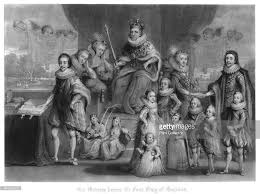 Black King James Stuart Of Scotland The Family Of King James I Of England Scotland And Ireland 1816 Anne Of Denmark British Art 18th Century Paintings