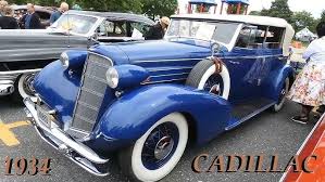 Image result for Classic Blue 1934 Cadillac