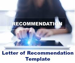 A business reference letter is a document which contains a recommendation and it's given on behalf of a vendor, a client or any other type of business associate. Letter Of Recommendation Template