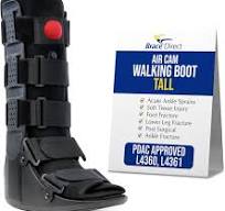Air CAM Walker Fracture Boot – Tall Walking Boot for Ankle Sprains,  Metatarsal Fractures & Stress Injuries with Custom Air Compression Size XS  Men's ...