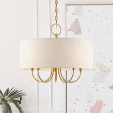 It also has slim, openwork cage detailing. Farmhouse Rustic Drum Chandeliers Birch Lane