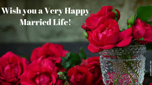 Happy Married Life Images With Rose Hd Orange Roses Organic Roses Rose Bouquet A heartfelt congrats for the newlyweds you know. happy married life images with rose hd