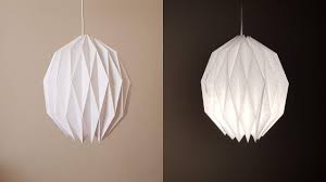 According matt crochet flower lamp. Easy Geometric Oval Origami Paper Lamp Shade Diy Paper Craft Luis Craft Youtube
