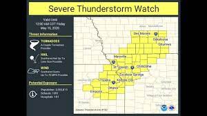 Persons in these areas should be on the lookout for threatening weather conditions and listen for later statements and possible warnings. Kansas City Included In Severe Thunderstorm Watch Thursday The Kansas City Star