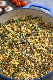 It might not be authentic, but it makes for an easy, flavorful side dish. Mushroom Couscous Eat Something Vegan