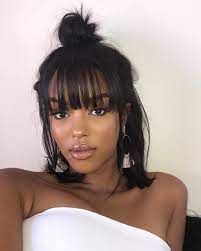 Pin By Loveisconfusing Relationship On Flawless Short Hair Black Fringe Hairstyles Short Hair Styles