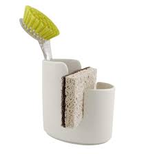 What's your top pick for a kitchen sink caddy? Scarlettwares Ceramic Sponge Holder Kitchen Caddy Holds One Sponge And Scrub Brush Kitchen Sink Organizer Kitchen Storage Organisation Amazon Com Au