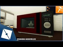 Roblox Studio Working Microwave With Chicken Youtube Roblox Microwave Tutorial