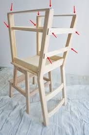 Eine Einfache Learning Tower Anleitung Lernturm Lernturm Ikea Ikea Diy