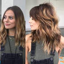 Talk About A Transformation My Beautiful Model Shinyhappyhair Got Our New Signature Haircut My Shag Has Secre Long Hair Styles Hair Styles Curly Hair Styles