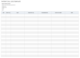 Fill properties (foreground color, background color, pattern, gradient, etc…) 3. Free Client Call Log Templates Smartsheet