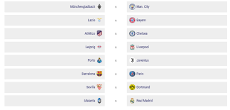 Kazinform all the teams who have qualified for the euro 2020's round of 16 are already know after wednesday's final group stage matches. Champions League Uefa Champions League Round Of 16 Draw Results Soccer