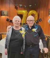 SEVENTY YEARS OF LOVE AND COUNTING! 💕💍 Meet Kenny and Edith Bates, the  Mahopac couple who just celebrated their platinum anniversary with a  surprise party jubilee at Jim Barbarie's Restaurant in Danbury,