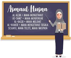 Maha mendengar suara apa pun yang ada di alam semesta ini. Jelaskan Kandungan Asmaul Husna Al Alim Al Khabir As Sami Dan Al Basir Brainly Co Id