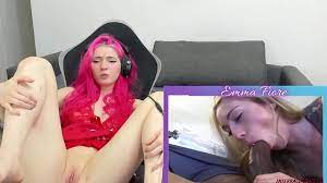 Streamer thot React to Interracial Porn - Emma Fiore - XNXX.COM