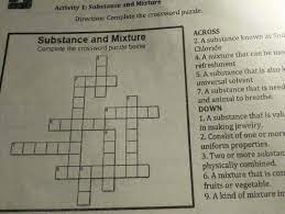 We did not find results for: Direction Complete The Crossword Puzzle Substance And Mixturecomplete The Crossword Puzzle Brainly Ph