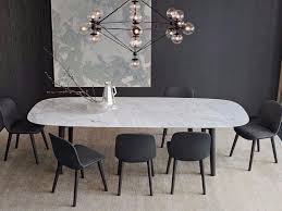 Rectangular Marble Table Mad Dining Table Mad Collection By Poliform Design Marcel Wanders Dining Table Marble Dining Room Design Modern Modern Dining Room