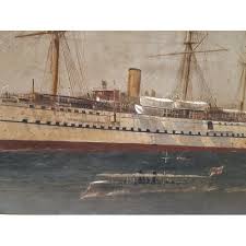 HMS 'Clive' British Troopship ...