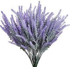 Shop silk flowers at afloral.com. Amazon Com Klemoo Artificial Lavender Flowers 4 Pieces For Wedding Decor And Table Centerpieces Lifelike Fake Plant Bouquet To Brighten Up Your Home Kitchen Garden And Indoor Outdoor Decor Purple Kitchen Dining