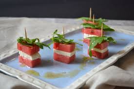 Happchen Mit Wassermelone Und Feta Carl Tode Gottingen Rezept Feta Wassermelone Happchen