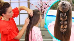 If you have a little girl, then make back to school even more exciting by giving her a chance to show off a fun new hairstyle! Heart Pull Through Braid 2018 Valentine S Day Hairstyles Youtube Hair Styles Pretty Braided Hairstyles Braided Hairstyles