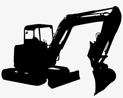 Free Png Excavator Silhouette Png Images Transparent Black And White Excavator Clipart Png Image Transparent Png Free Download On Seekpng