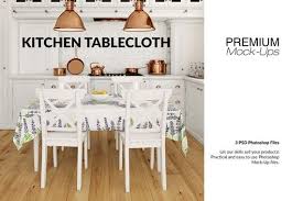 Free Tablecloth Mockup Table Cover Kitchen Table Psd Free Psd Mockups In 2020 Mockup Free Psd Table Cloth Mockup