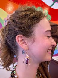 Mushroom Woman Earrings