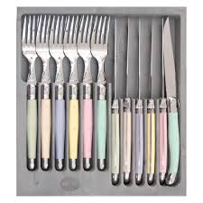 Laguiole Jean Dubost Pastel Steak Knife And Fork Set French Cutlery Whether you're ready to add to your own collection of japanese knives. laguiole jean dubost pastel steak knife and fork set french cutlery