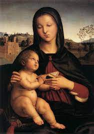 Raffaello sanzio da urbino art. Madonna Und Kind Von Raphael Raffaello Sanzio Da Urbino 1483 1520 Italy Museumsqualitat Prints Raphael