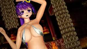 Touhou MMD Patchouli Slingshot Bikini Dance 