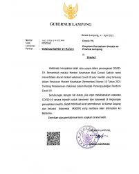 Contoh surat permohonan audit keuangan. Surat Edaran Gubernur Lampung Tentang Vaksinasi Covid 19 Secara Mandiri Pemerintah Provinsi Lampung