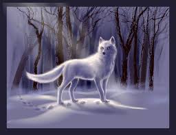 Howl at the rising moon with these anime wolf characters! Awesome Anime White Wolves With Blue Eyes Pictures