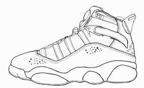 Our free coloring pages for adults and kids range from star wars to mickey mouse. Coloring Pages Kids Jordan Shoe Coloring Sheet